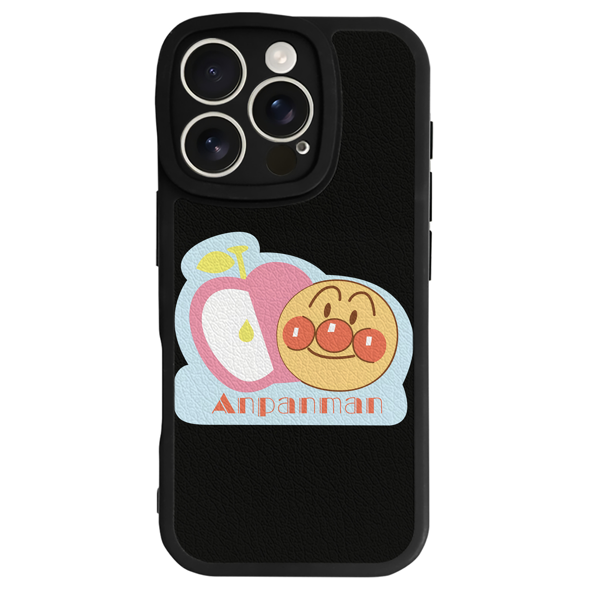 （画像用） アンパンマン Anpanman 【iPhone 16シリーズ対応】シリコンスマホケース（レザー調） 材質：シリコン